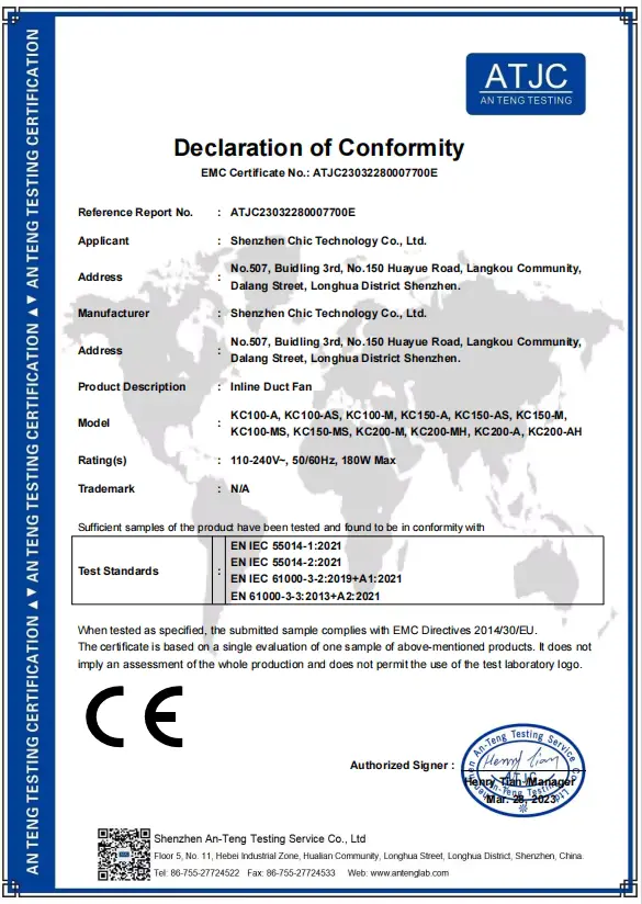 Linggongshare quality certificate