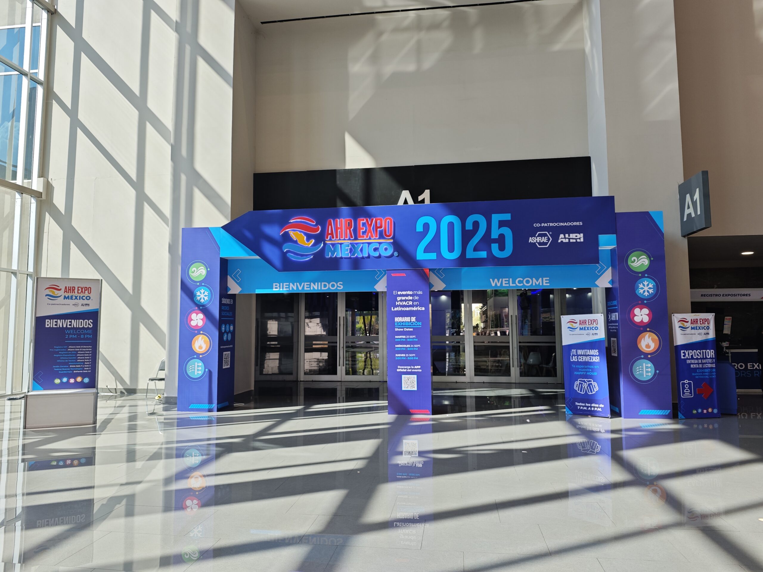CHIC HVAC Group booth at AHR Expo Mexico 2025