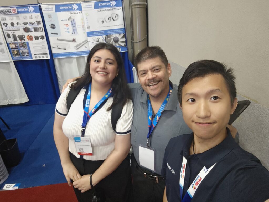 CHIC HVAC Group team at AHR Expo 2025 Mexico