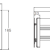 VT100-size Heat Recovery Ventilator VT100-size