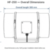 hf250-overall-dimensions-385x300x1080mm HF-250 overall dimensions drawing