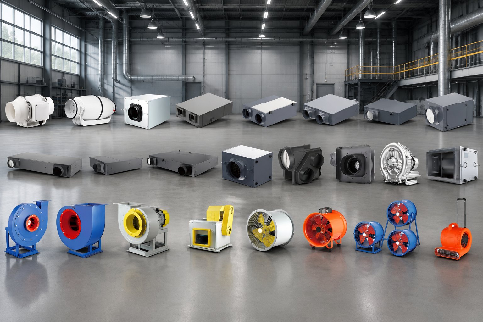 Linggongshare industrial ventilation equipment